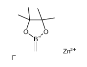 iodozinc(1+),2-methanidyl-4,4,5,5-tetramethyl-1,3,2-dioxaborolane结构式