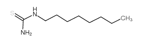 1-辛基-2-硫脲结构式