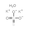 硫代硫酸钾水合物结构式