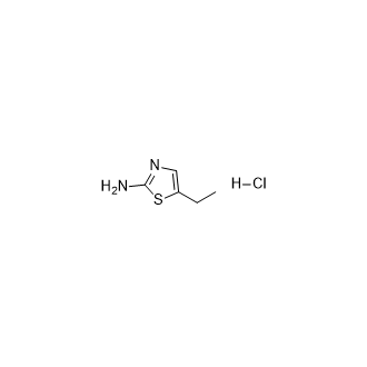 5-乙基噻唑-2-胺盐酸盐结构式