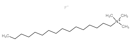 hexadecyl(trimethyl)azanium,fluoride Structure