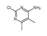 2-chloro-5,6-dimethyl-pyrimidin-4-ylamine Structure