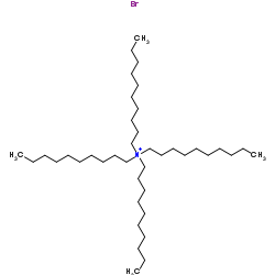 N,N,N-Tris(decyl)-1-decanaminium bromide Structure