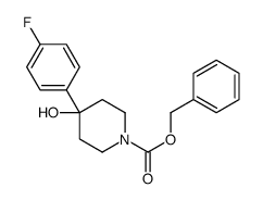 benzyl 4-(4-fluorophenyl)-4-hydroxypiperidine-1-carboxylate Structure