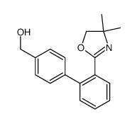 [2'-(4,4-dimethyl-4,5-dihydro-1,3-oxazol-2-yl)biphenyl-4-yl]methanol Structure