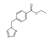 ethyl 4-(1H-1,2,4-triazol-1-ylmethyl)benzoate Structure