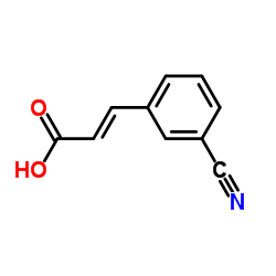 3-Cyanocinnamic Acid structure