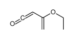3-ethoxybuta-1,3-dien-1-one结构式