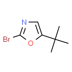 2-Bromo-5-(tert-butyl)oxazole Structure
