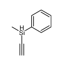 ethynyl-methyl-phenylsilane结构式