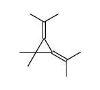 1,2-Diisopropylidene-3,3-dimethylcyclopropane结构式