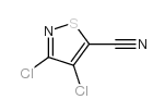 3,4-二氯-5-氰基异噻唑结构式