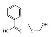 benzoic acid,methylsulfanylmethanol Structure