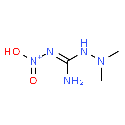 [[amino-(2,2-dimethylhydrazinyl)methylidene]amino]-hydroxy-oxo-azanium Structure