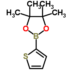 噻吩-2-硼酸频哪醇酯结构式