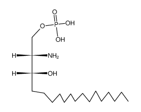 Sphinganine-1-phosphate (d18:0)结构式