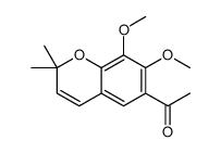 methylripariochromene A Structure