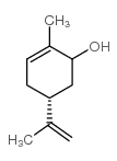 (-)-carveol Structure