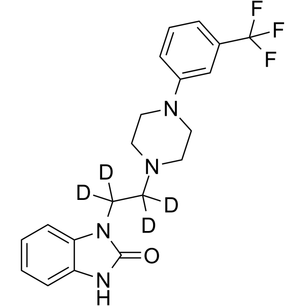 Flibanserin-d4-1 Structure