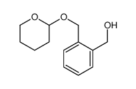 2-[[(四氢吡喃-2-基)氧基]甲基]苯甲醇结构式