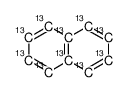Naphthalene-13C10 Structure