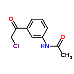 N-(3-氯苯基)-3-氧代丁酰胺结构式