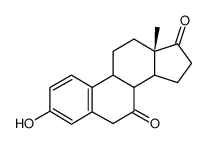 3-Hydroxyestra-1,3,5(10)-triene-7,17-dione Structure