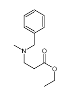 3-(n-苄基-n 甲基氨基)丙酸乙酯结构式