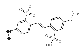 4,4'-Dihydrazinostilbene-2,2'-disulphonic acid Structure