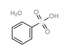 Benzenesulfonic acid monohydrate structure