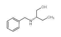 (S)(+)-2-苄基氨基-1-丁醇结构式