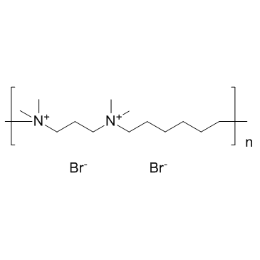 Hexadimethrine bromide structure
