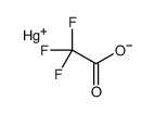 mercury(1+),2,2,2-trifluoroacetate Structure