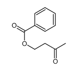 3-oxobutyl benzoate结构式