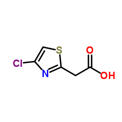 (4-Chloro-1,3-thiazol-2-yl)acetic acid Structure