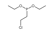 O,O-diethyl-2-chloroethylphosphinate Structure