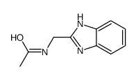 Acetamide, N-(1H-benzimidazol-2-ylmethyl)- (9CI)结构式