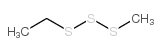 2,3,4-trithiahexane Structure