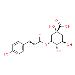 5-O-Coumaroylquinic acid结构式