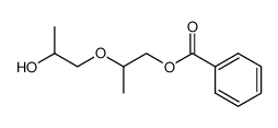 Propanol, 1(or 2)-(2-hydroxymethylethoxy)-, monobenzoate Structure
