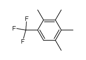 1-(trifluoromethyl)-2,3,4,5-tetramethylbenzene结构式
