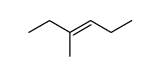 3-Methyl-3-hexene Structure