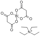 Tetraethylammonium bis[malonato-(2-)]borate Structure