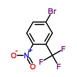 2-硝基-5-溴三氟甲苯结构式