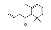 1-(2,6,6-trimethylcyclohexa-2,4-dien-1-yl)but-3-en-1-one Structure