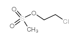 甲磺酸2-氯乙酯结构式