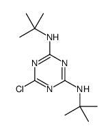 Bis(tert-butylamino)chloro-s-triazine Structure