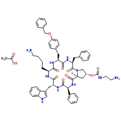Pasireotide acetate结构式