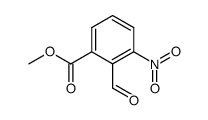 methyl 2-formyl-3-nitrobenzoate Structure