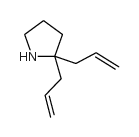 2,2-bis(prop-2-enyl)pyrrolidine Structure